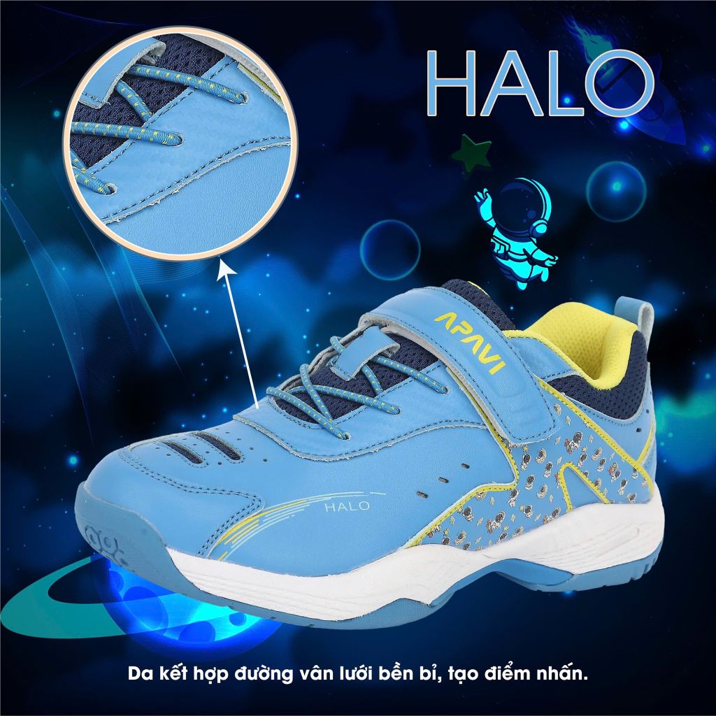 Giày cầu lông trẻ em Apavi Halo