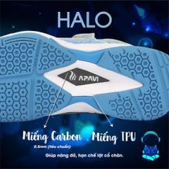 Giày cầu lông trẻ em Apavi Halo