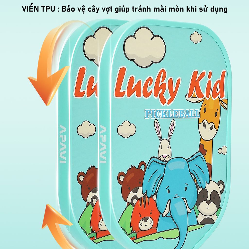 Vợt Pickleball Apavi Lucky Kid