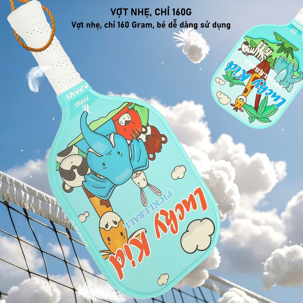 Vợt Pickleball Apavi Lucky Kid