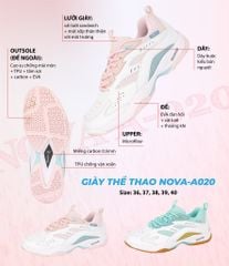 Giày cầu lông Apavi Nova