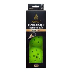 Bóng tập luyện Pickleball Apavi A-40L Hộp 6 quả, Bóng thi đấu Apavi Z-40L PRO - Hộp 3 quả