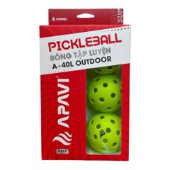 Bóng tập luyện Pickleball Apavi A-40L Hộp 6 quả, Bóng thi đấu Apavi Z-40L PRO - Hộp 3 quả