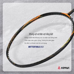 Vợt tập lực cổ tay Apavi Nuttertools X3