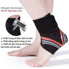 Băng gót chân QuangJin 5066 Bản Mới - Thiết kế êm, mỏng chỉ 0.9mm tạo thoải mái khi đeo
