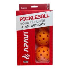 Bóng tập luyện Pickleball Apavi A-40L Hộp 6 quả, Bóng thi đấu Apavi Z-40L PRO - Hộp 3 quả