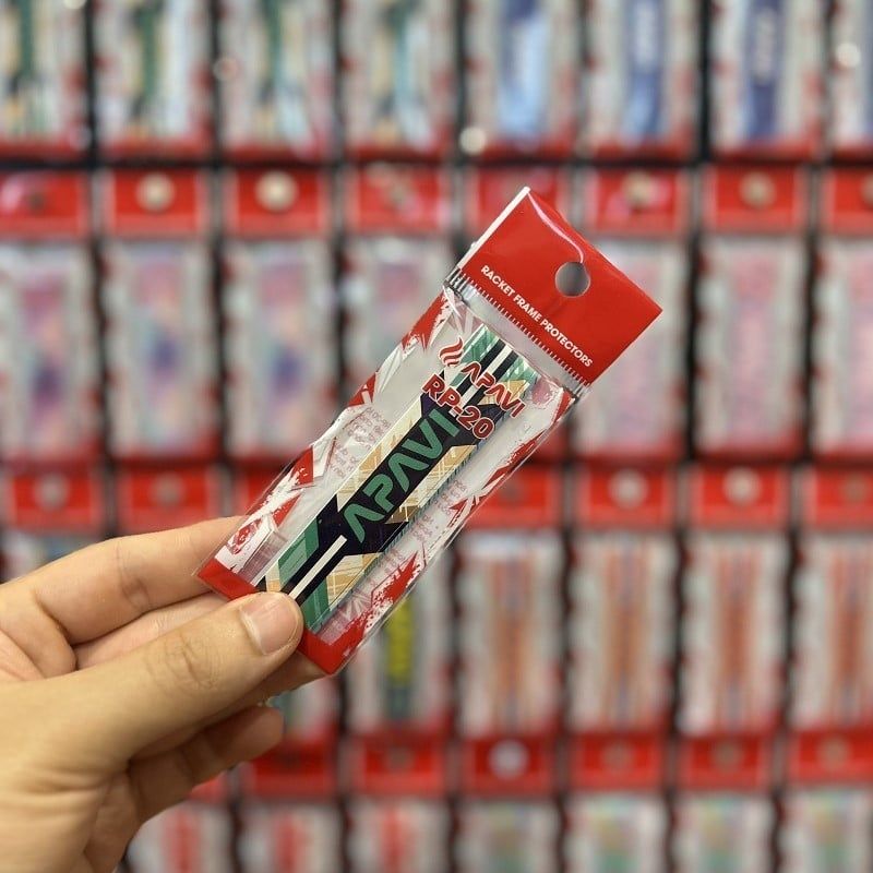 Miếng dán bảo vệ đầu vợt Apavi RP20,Tăng độ nặng đầu vợt, Chất liệu cao cấp, Họa tiết độc quyền