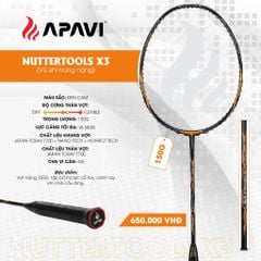 Vợt tập lực cổ tay Apavi Nuttertools X3