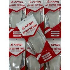 Lót giày thể thao Apavi AI-S01 Pro Poron công nghệ Mỹ, giảm chấn đệm EVA êm chân lỗ thoáng khí trên bề mặt