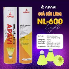 Quả Cầu Lông NL-600 Light cản gió, sử dụng nhiều lần, chơi ngoài trời gió to cầu không bị lắc, kèm đèn phát sáng