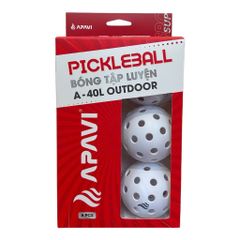 Bóng tập luyện Pickleball Apavi A-40L Hộp 6 quả, Bóng thi đấu Apavi Z-40L PRO - Hộp 3 quả