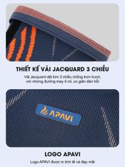 Băng đầu gối tròng Apavi AH-315