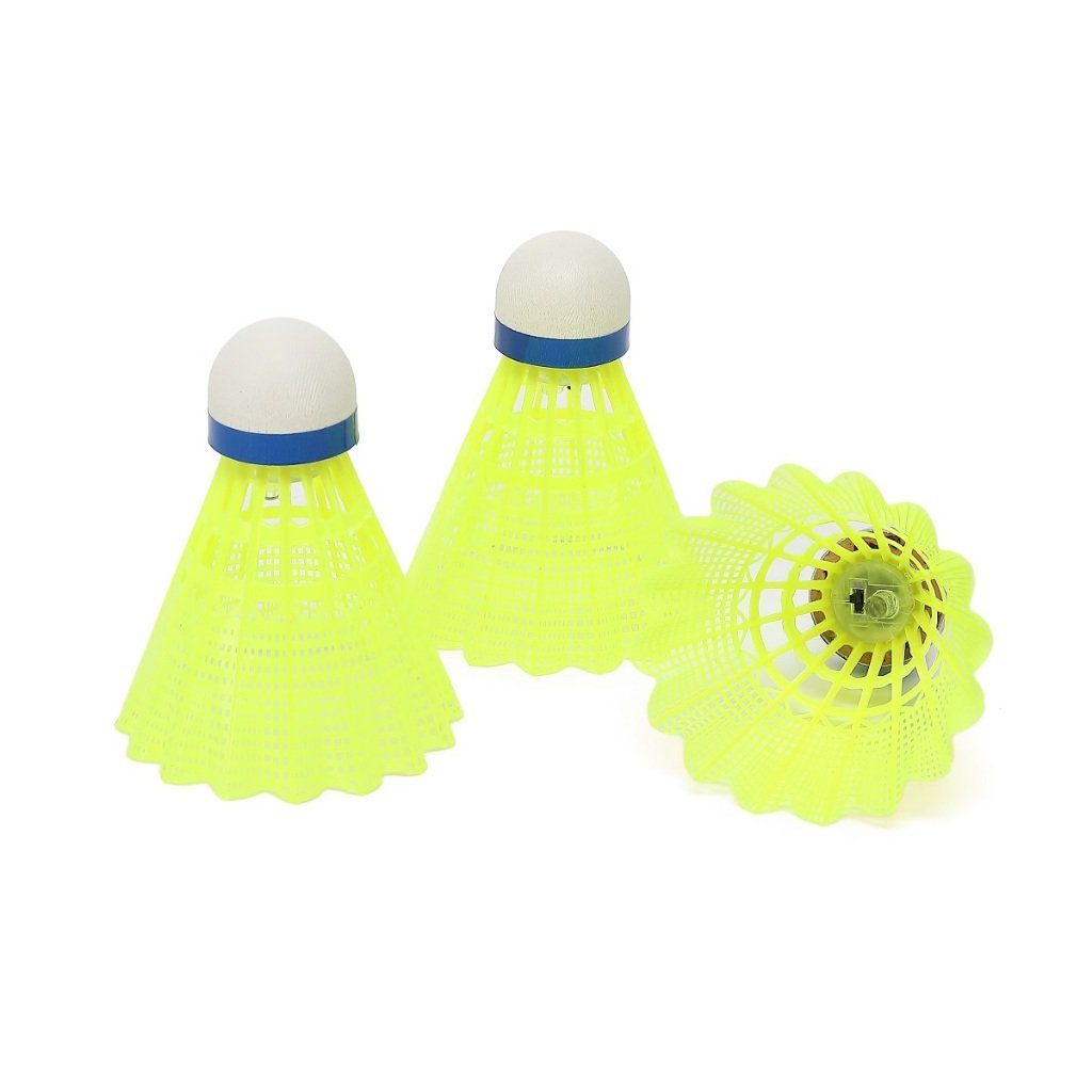 Quả Cầu Lông NL-600 Light cản gió, sử dụng nhiều lần, chơi ngoài trời gió to cầu không bị lắc, kèm đèn phát sáng