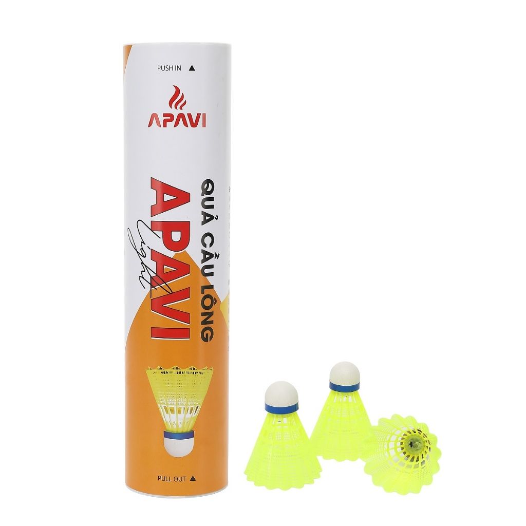 Quả Cầu Lông NL-600 Light cản gió, sử dụng nhiều lần, chơi ngoài trời gió to cầu không bị lắc, kèm đèn phát sáng