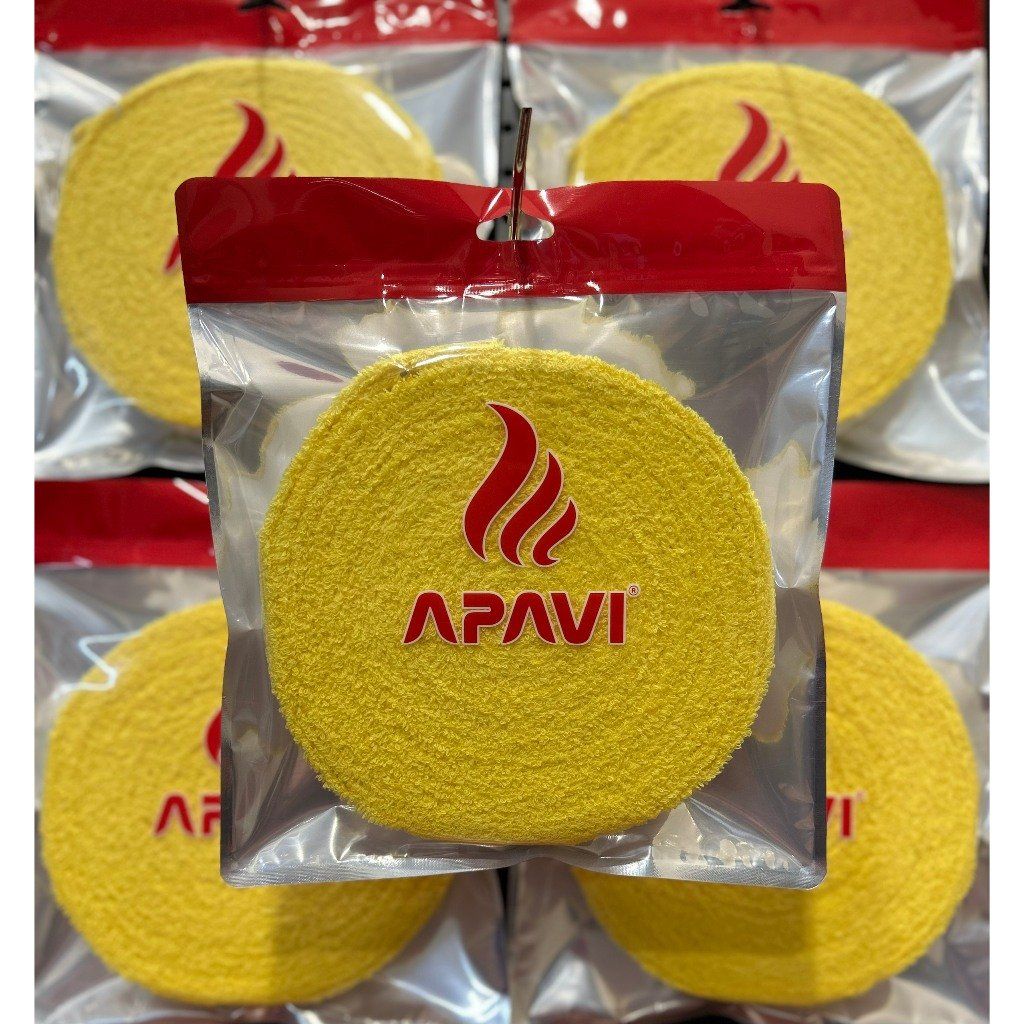 Quấn cán vải Apavi AG-110R, AG-204R (10 mét) vải Microfiber mềm mịn, thấm hút mồ hôi, bám tay.