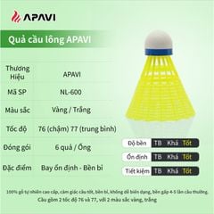 Quả cầu lông Apavi NL-600
