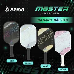 Vợt Pickleball Apavi MASTER, 100% Sợi Carbon T700, dày 16mm, phù hợp lối đánh tấn công
