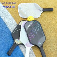 Vợt Pickleball Apavi MASTER, 100% Sợi Carbon T700, dày 16mm, phù hợp lối đánh tấn công