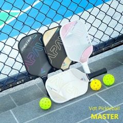 Vợt Pickleball Apavi MASTER, 100% Sợi Carbon T700, dày 16mm, phù hợp lối đánh tấn công