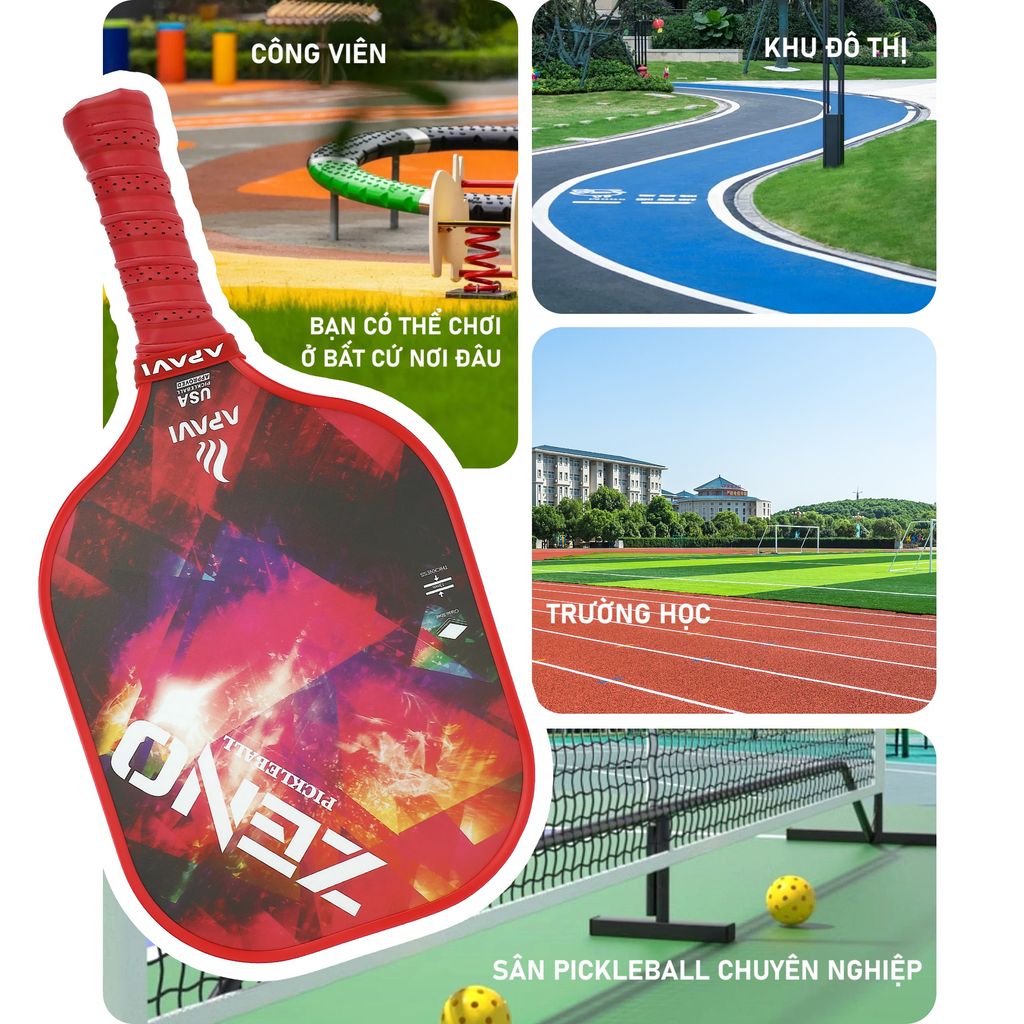 Vợt Pickleball Apavi Zeno