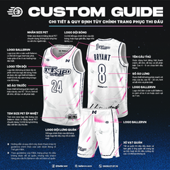 Mẫu Thiết kế Đồng phục Bóng rổ đội - HT032503