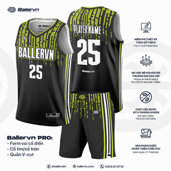 Mẫu Thiết kế Đồng phục Bóng rổ đội - HT032501