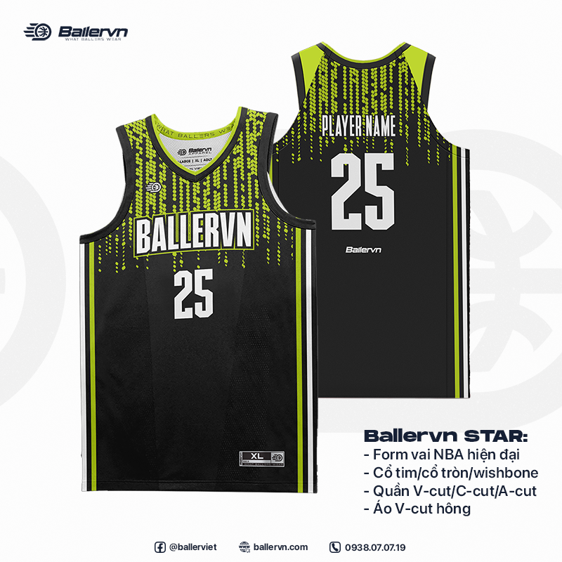 Mẫu Thiết kế Đồng phục Bóng rổ đội - HT032501