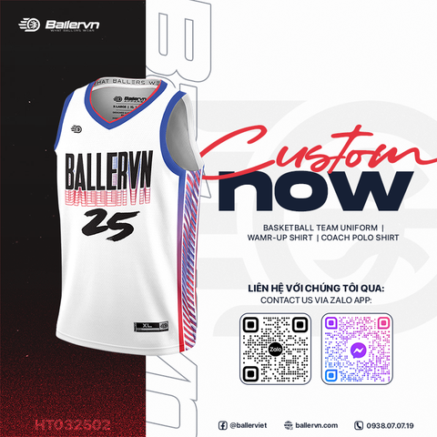 Mẫu Thiết kế Đồng phục Bóng rổ đội - HT032502