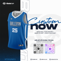 Mẫu Thiết kế Đồng phục Bóng rổ đội - HT032503