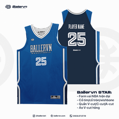 Mẫu Thiết kế Đồng phục Bóng rổ đội - HT032503