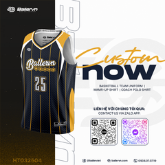 Mẫu Thiết kế Đồng phục Bóng rổ đội - HT032504