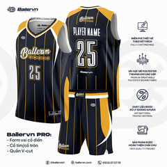 Mẫu Thiết kế Đồng phục Bóng rổ đội - HT032504