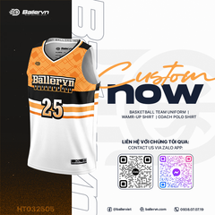 Mẫu Thiết kế Đồng phục Bóng rổ đội - HT032505