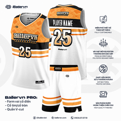 Mẫu Thiết kế Đồng phục Bóng rổ đội - HT032505