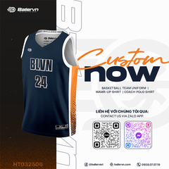 Mẫu Thiết kế Đồng phục Bóng rổ đội - HT032506