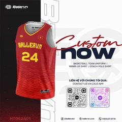Mẫu Thiết kế Đồng phục Bóng rổ đội - HT062401