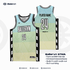 Mẫu Thiết kế Đồng phục Bóng rổ đội - HT082403