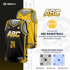 Mẫu Thiết kế Đồng phục CLB Trường Song Ngữ Á Châu - ABC Basketball