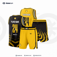 Mẫu Thiết kế Đồng phục CLB Trường Song Ngữ Á Châu - ABC Basketball