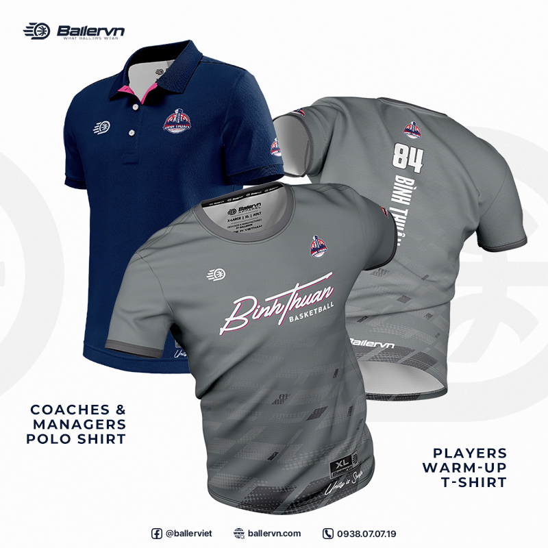 Mẫu Thiết kế Đồng phục Đội tuyển U16 Nữ Bình Thuận 2024