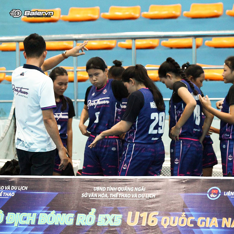 Mẫu Thiết kế Đồng phục Đội tuyển U16 Nữ Bình Thuận 2024