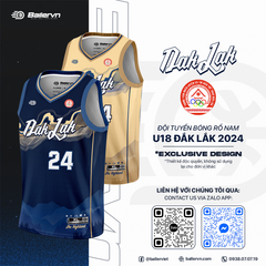Mẫu Thiết kế Đồng phục Đội tuyển U18 Nam Đắk Lắk 2024