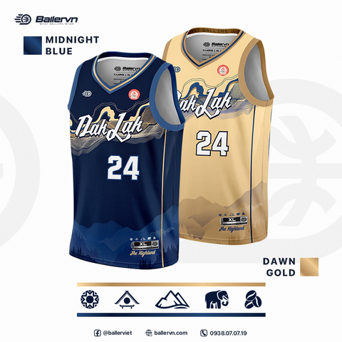 Mẫu Thiết kế Đồng phục Đội tuyển U18 Nam Đắk Lắk 2024