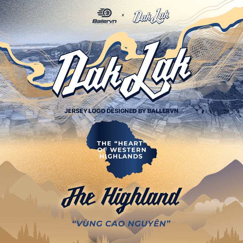 Mẫu Thiết kế Đồng phục Đội tuyển U18 Nam Đắk Lắk 2024