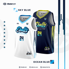 Mẫu Thiết kế Đồng phục Phiên bản Kỷ niệm 8 năm Trung tâm Bóng rổ Eballs