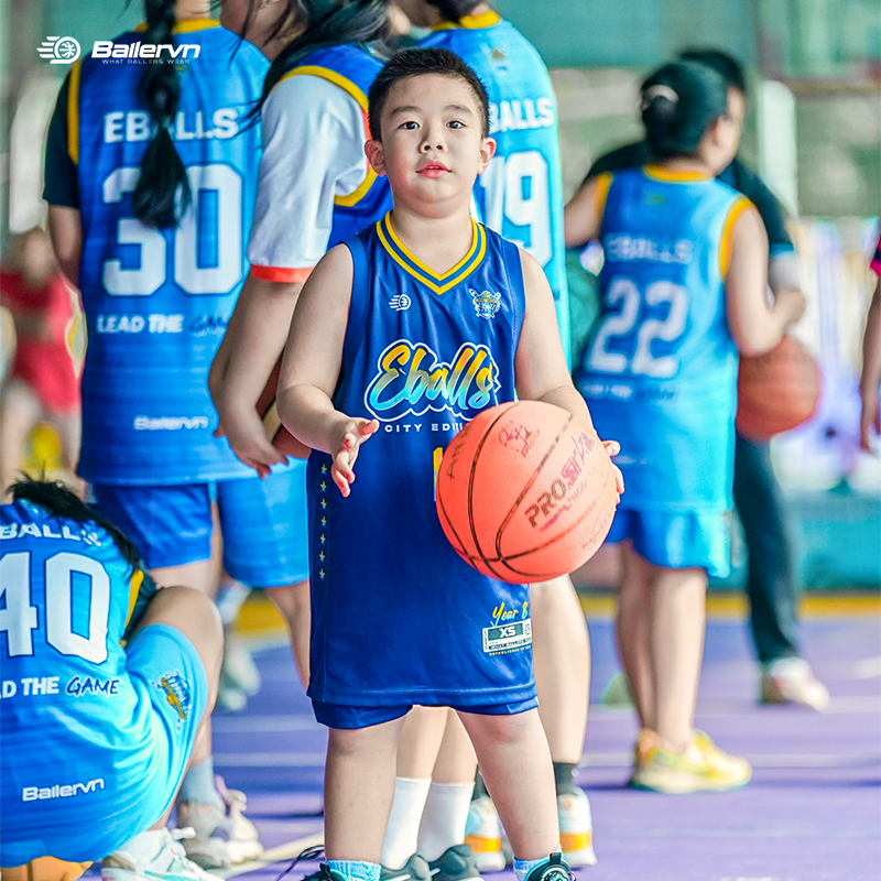 Mẫu Thiết kế Đồng phục Phiên bản Kỷ niệm 8 năm Trung tâm Bóng rổ Eballs