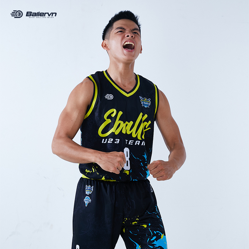 Mẫu Thiết kế Đồng phục Đội tuyển U23 Eballs TP.HCM 2023