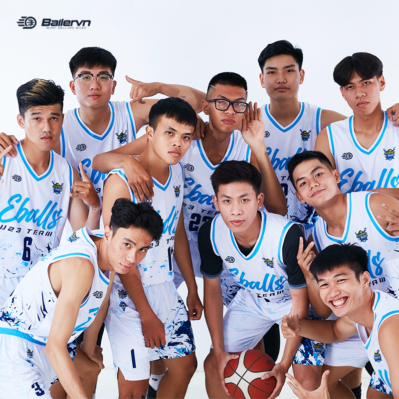 Mẫu Thiết kế Đồng phục Đội tuyển U23 Eballs TP.HCM 2023