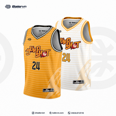 Mẫu Thiết kế Đồng phục Trung tâm Bóng rổ Jumpshot Basketball