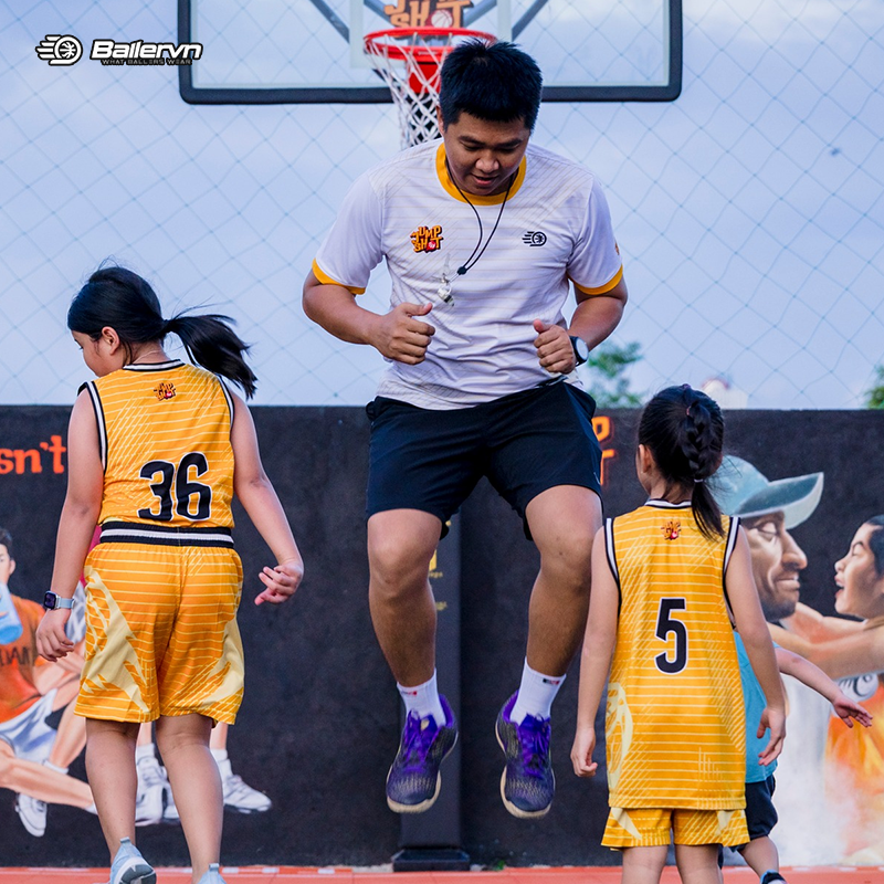 Mẫu Thiết kế Đồng phục Trung tâm Bóng rổ Jumpshot Basketball